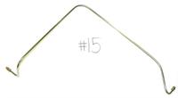 1965-66 Master Cylinder NON-POWER Brake line - #15