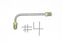 1965-68 Corvette Front Left Block To Rubber Brake Line - #4