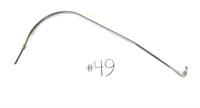 1956 - 62 Master cylinder line to block Brake Line SS - #49S