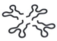 1963-66 Corvette Park Brake Cable Clip Set of 4 (Micky Mouse) - EBCMM63-82